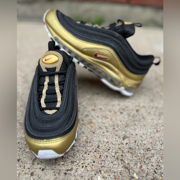 Nike Air Max 97 Black metallic Gold - Picture 7 of 9
